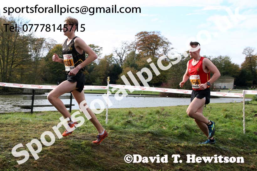 Mens junior National Cross Country Relay, Berry Hill Park, Mansfield. Photo:  David T. Hewitson/Sports for All Pics